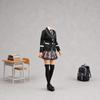 1/6 Female School Uniform Outfit Lace-Edged Plaid Tailored
