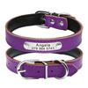 Leder Katzenhalsband Personalisiertes Katzenhalsband für Welpen Kleine Hunde Haustier Kätzchen Namensschild Halsband Kostenlose Gravur Verstellbar Haustierhalsbänder