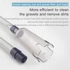 Electric Aquarium Siphon Cleaner Fish Tank Vacuum Gravel Cleaning Tool Water Changer with Air-Pressing Button Aquarium Accessory
