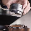 51mm Coffee Tamper Distributor 304 Stainless Steel Auto Depth   Coffee Distribution Leveler Tool for Cafe Home