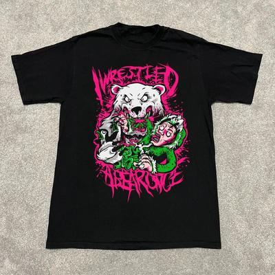 I Wrestled A Bear Once Band T Shirt Cotton Size S 4Xl