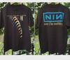 Vintage Nine Inch Nails #034;Now I#039;m Nothing#034; TShirt Two Sides Size S5XL Reprint Unisex T-Shirt