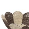 Paper Rope Woven Basket Desktop Organizer Kitchen Counter Lightweight Handwoven Storage for