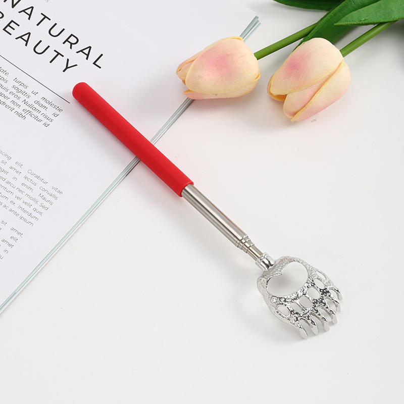 1Pc Ghost Hand Stainless Steel Claw Telescopic Creative Retractable Back Itching Device Massager Massage Tool for Relaxing The Back