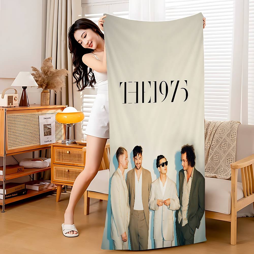 

The 1975 Rock Band Microfiber Beach Towel Absorbent Quick Dry Soft Yoga Swimming Resort Mountain Climbing Towel W40*H60(CM)