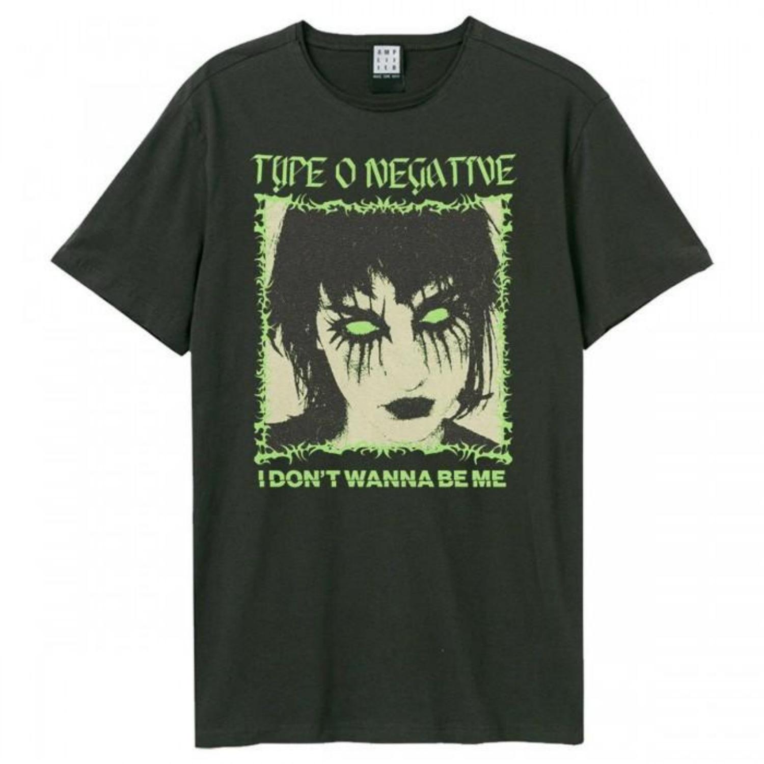 Amplified Unisex Adult I DonÂ´t Wanna Be Me Type O Negative T-Shirt S