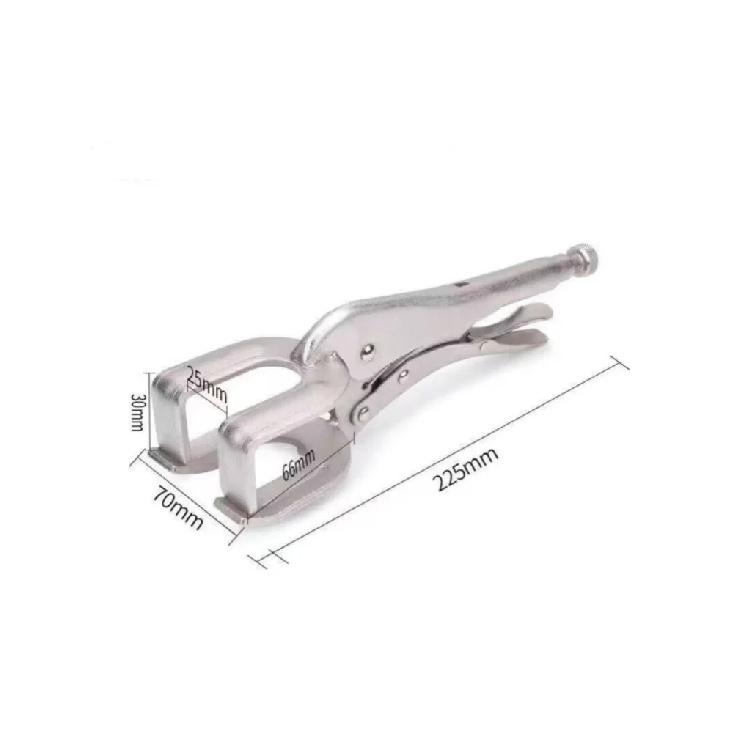 9 Inch U-Shaped Welding Locking Pliers Adjustable Multifunctional Metal Welding Clamp Plier Quick-lock Release for Easy Removal