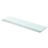 Day and Night - Day and Night Shelves 2 Units Transparent Glass Panel 90x20 Cm