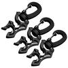3 Hose Retainer Buckle Fast Release Buckle Stainless Steel Arm 360 Rotation Wear Resilience for Scuba Diving BCD