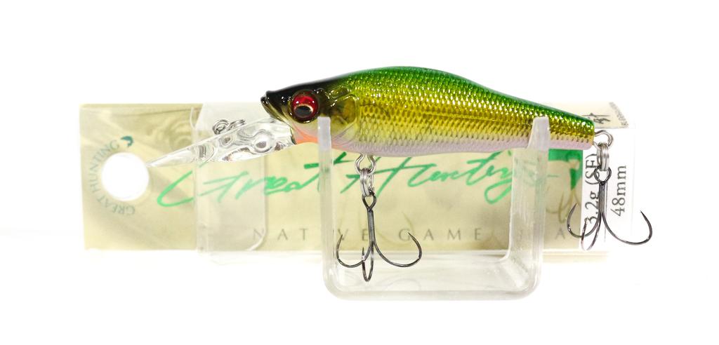 Megabass GH48 Dive Floating Lure MG Lime Gold (7649)