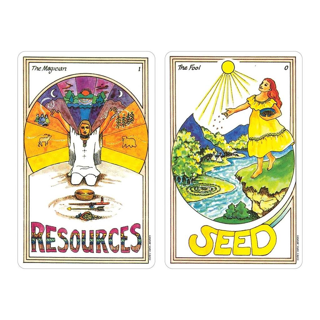 Kancharo Tarot Deck Woman Tarot Includes Japanese Tarot Card Instructions Pouch 78-Card [Medicine Deck] & (Authentic)