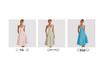 European American Women's Spring/Summer 2026 Sexy Spaghetti Strap Open-Back Slimming Dress