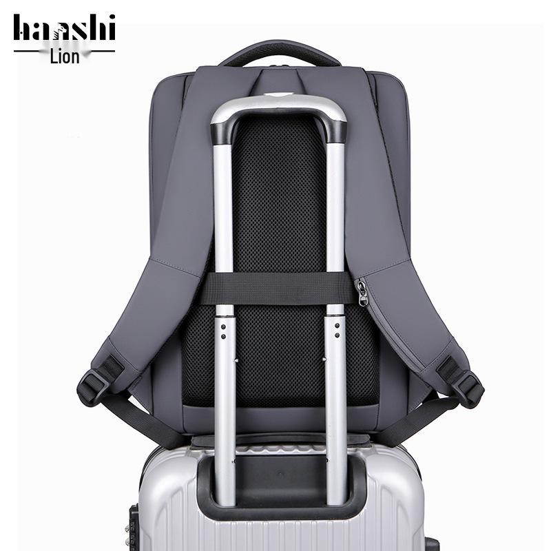 High-End Waterproof Laptop Backpack: Stylish & Casual for Men & Women