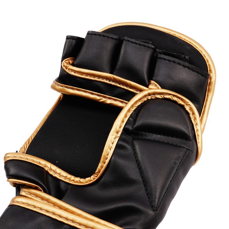 Stormcloud Lynx Mma Sparring Gloves Black/Gold 7Oz M/L