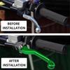 Motorrad Zubehör CNC Pivot Kupplung Bremshebel Griff Handgriffe Dirt Bike Faltbar FÜR KAWASAKI KX112 KX 112