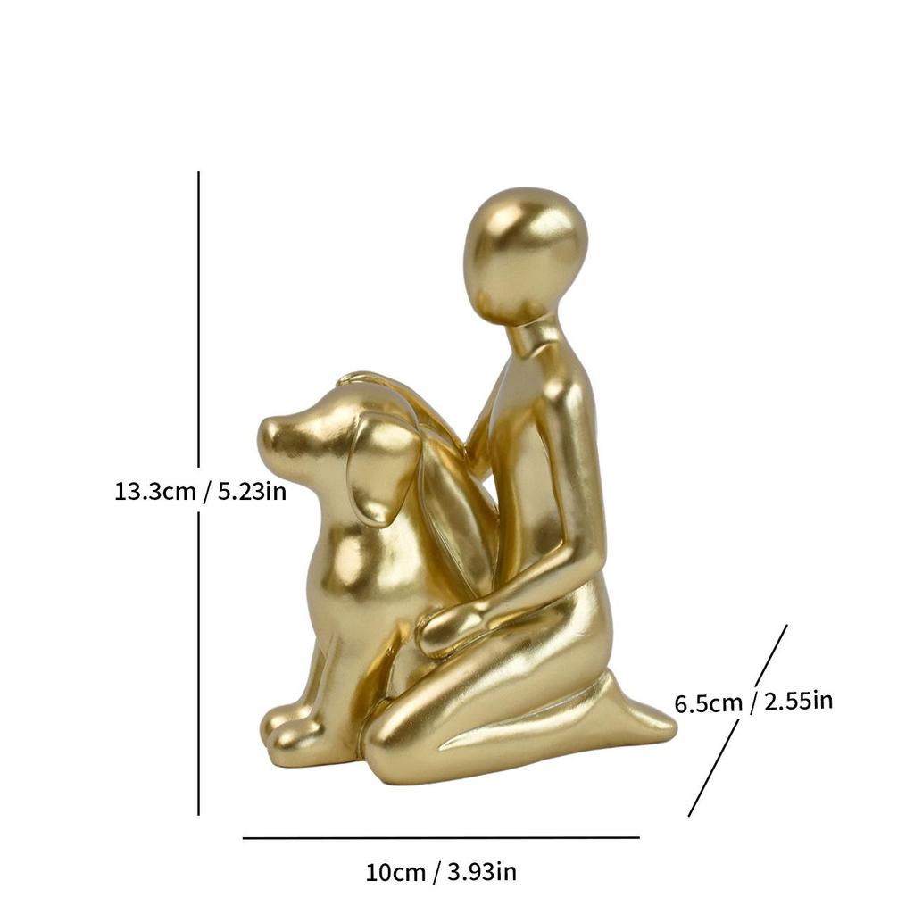 New Year Dog & Family Ornament: Creative Craft Decoration for Dog Lovers