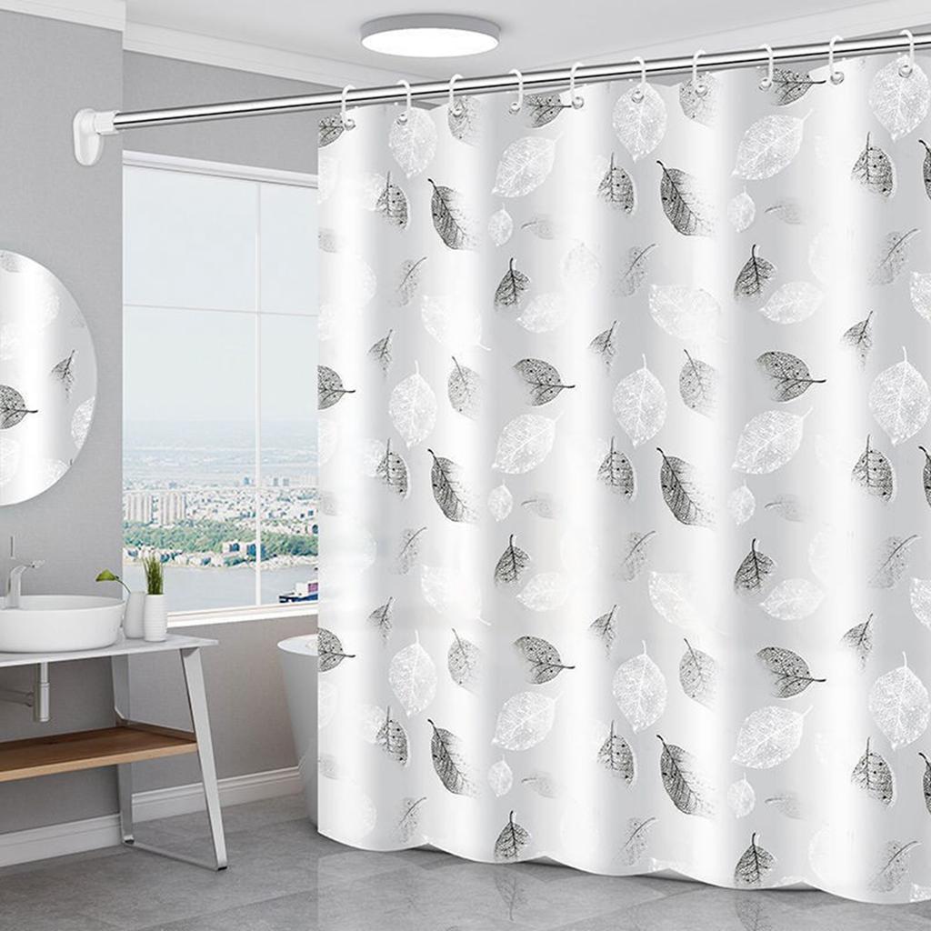 The Large Inner Of The Curtain Is Waterproof, Mold-proof And Easy To Clean, Suitable For Home Bathrooms.