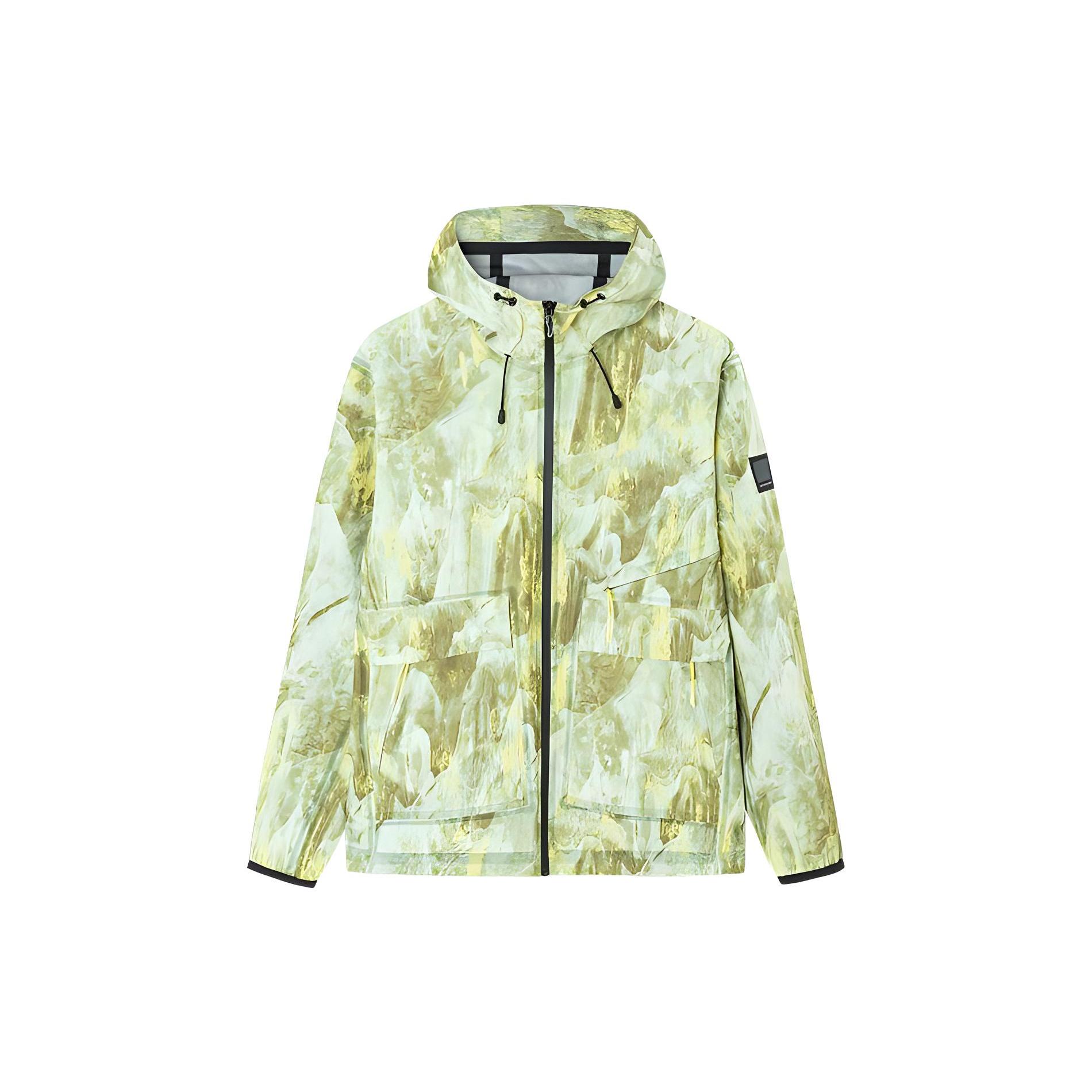 ANTA Jackets Men s Bright Yellow Hooded Moderate Other 152220610-1 L