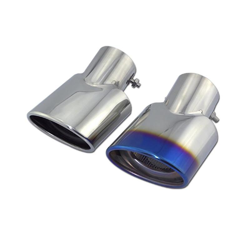 Stainless Steel Car Muffler Exterior End Pipe Outlet Dedicate Exhaust Tip Tail For Kia Kx5 Sportage 2016-2018 Car Accessories