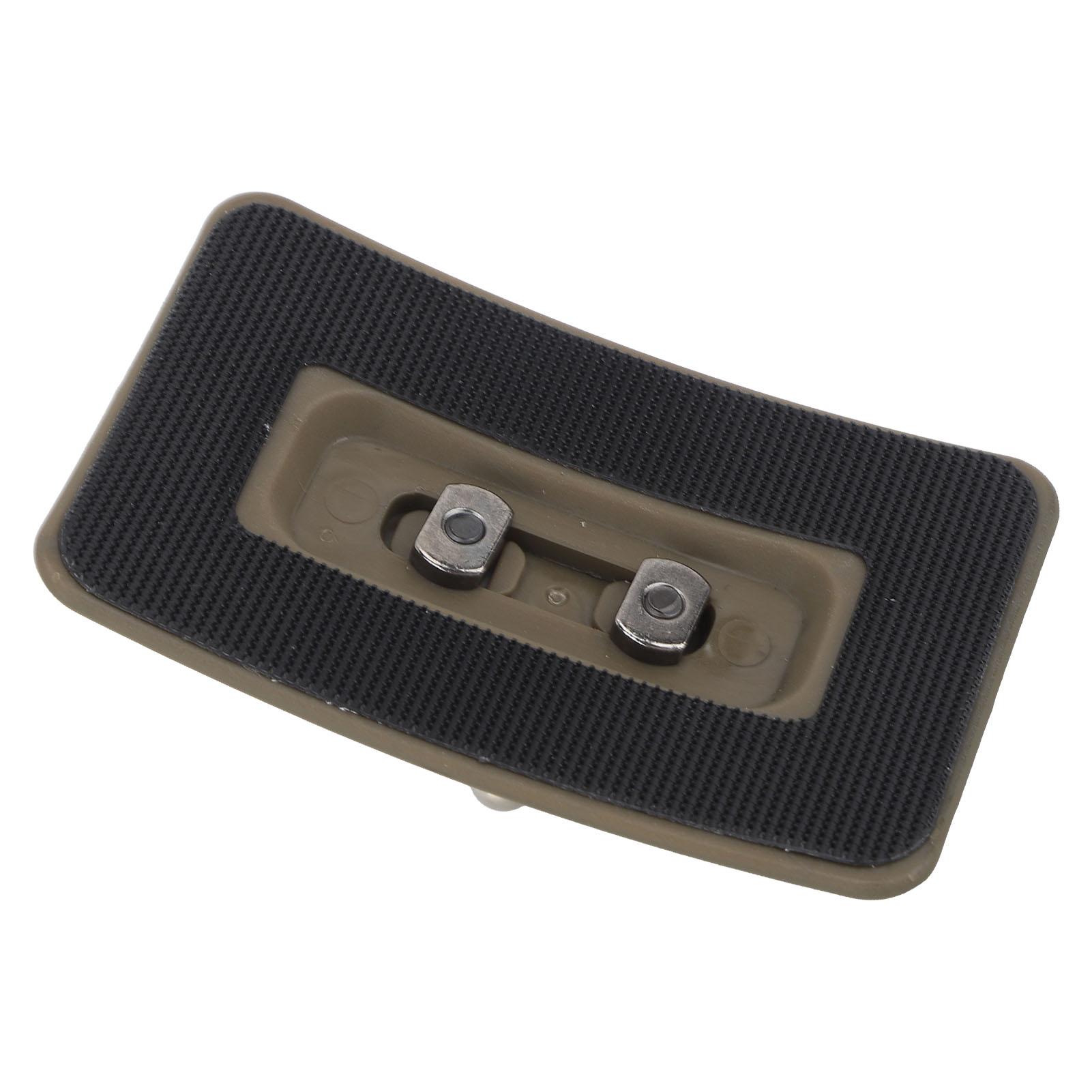 

Helmet Mount Quick Installation Hook and Fastener Nylon High Strength Helmet Mount Base for Outdoor Activities