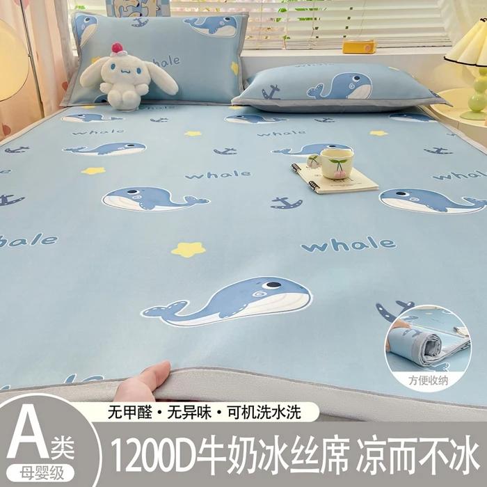 Весна/лето Новинка 1200D цифровая печать карбоновый легкий молочный ледяной шелковый — фото 16