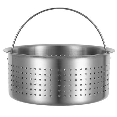 Rice Cooker Steamer Basket Stainless Steel Handle Multi-Function Food Steamer Insert Cooking Vegetables Rice Dumplings Seafood