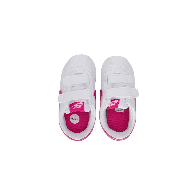 Nike Scarpe da Corsa Cortez Basic SL Antiscivolo Ammortizzate Resistenti all'Abrasione Basse Rosa Bianco Neonato e Bambino 904769-109