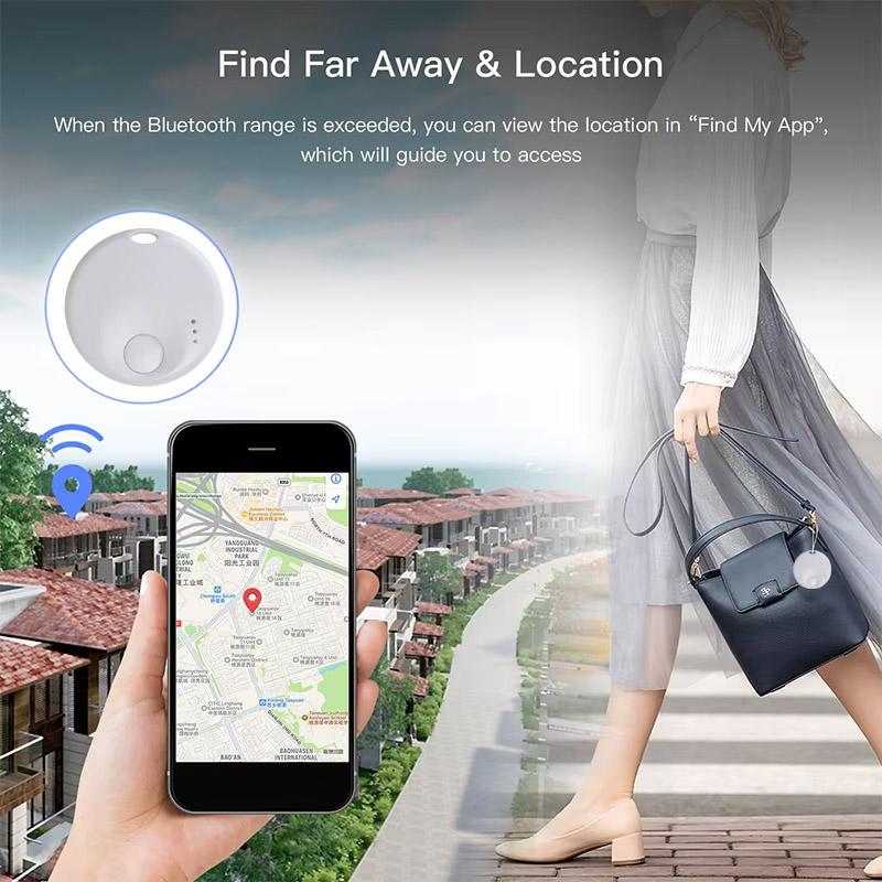 For Apple Find My Mini Bluetooth GPS Tracker Anti Lose Reminder Device Key Finder Pet Dog Kid Bag Wallet Car Locator Smart Tag