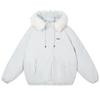 Womens Oversized Hooded Puffer Coat With Faux Fur Collar Winter Warm Thick Cotton Jacket Loose Fit Casual Outdoor