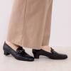 HIMIKO Himiko Bit Design Heel Loafers 605003 Black 235 / / /