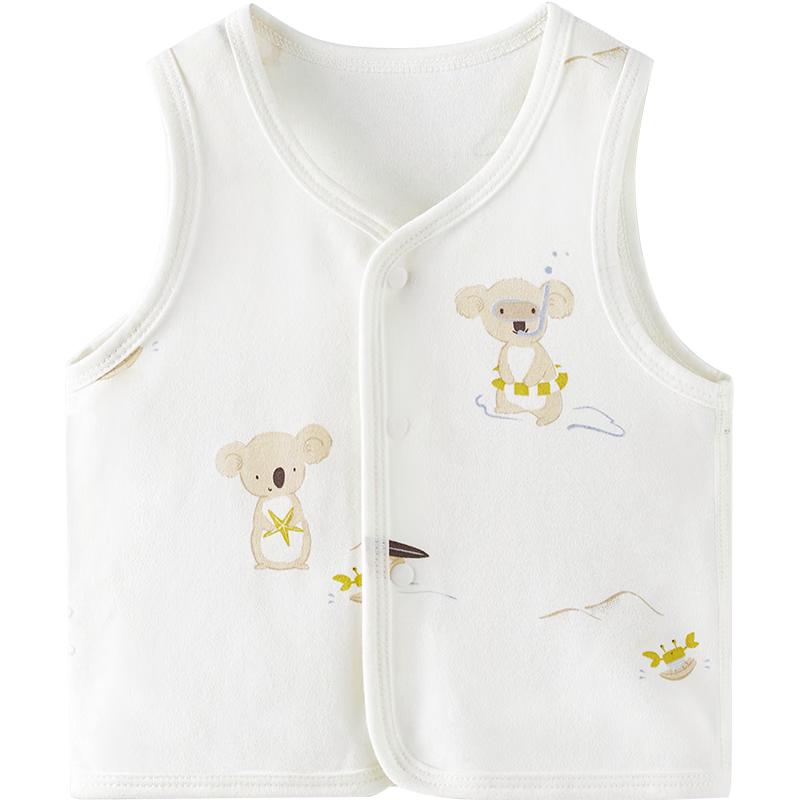TONGTAI Unisex Pure Cotton Baby Vest