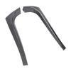 Pair of Rear Window Side Spoiler Wing Cover Trim Sporty Look Back Window Side Splitter Replacement for MK5 R32 2003-2008