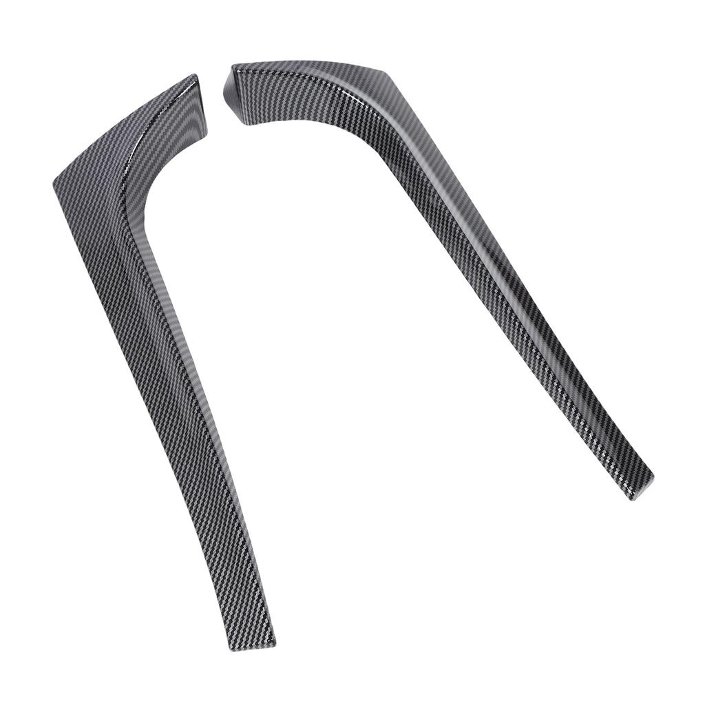 Pair of Rear Window Side Spoiler Wing Cover Trim Sporty Look Back Window Side Splitter Replacement for MK5 R32 2003-2008
