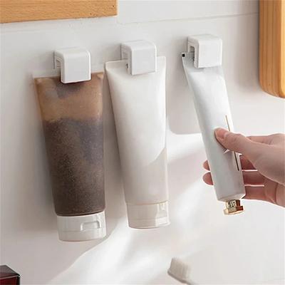 1-5 stücke Punch-freies Zahnbürste Halter Wand-montiert Zahnpasta Halter Lagerung Rack Halter Organizer Bad Zubehör