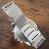 Used CASIO EDIFICE World Time Men's Watch Blue Dial