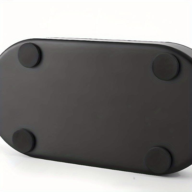 1pc Double Storage Rack , Furniture Storage Tray , Foyer Perfume & Cosmetic Display Rack , Desktop Organiser , Oval Key Tray , Jewellery Organiser