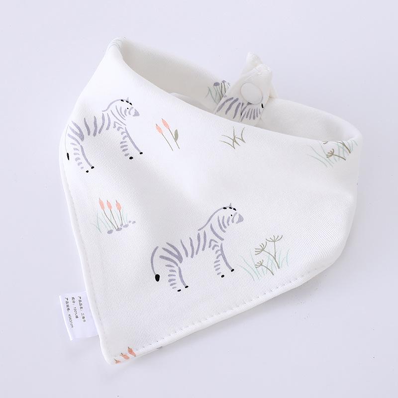 Waterproof Baby Triangle Bib - Pure Cotton for Newborns, Boys & Girls