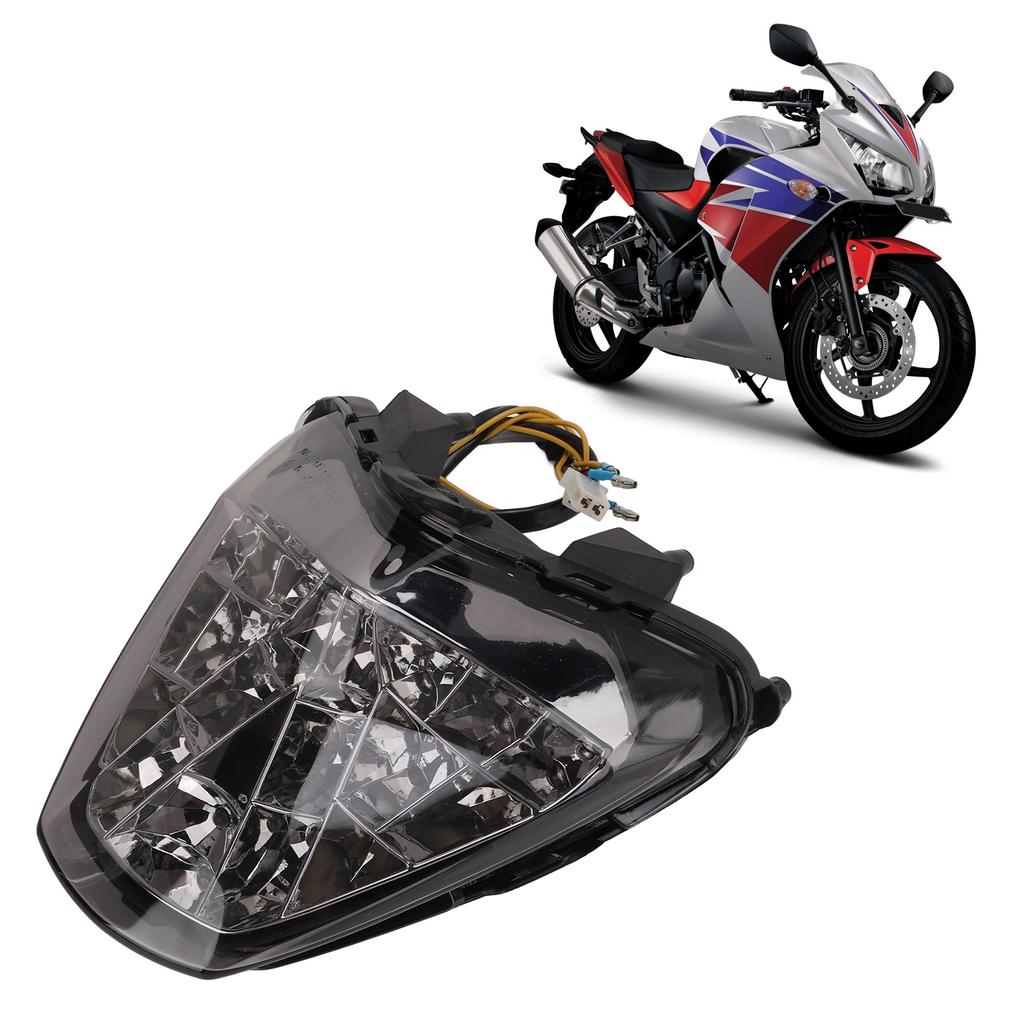 Motorcycle LED Tail Light IP67 Waterproof High Temp Resistant Replacement for CBR300R CB300F CBR250R