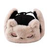 Outdoors Cute Fox Bomber Hat Thick Warm Winter Cap Plush Cartoon Earflap Bonnet for Women