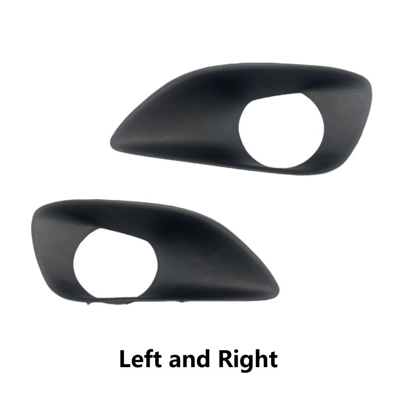Fog Lamp Frame Front Bumper Fog Light Bezel Cover Trim Fit For Toyota Yaris Sedan 2007 - 2013 4Door Fog Lamp Cover