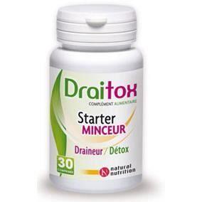 Natural Nutrition Draitox Starter Minceur 30 Comprimés