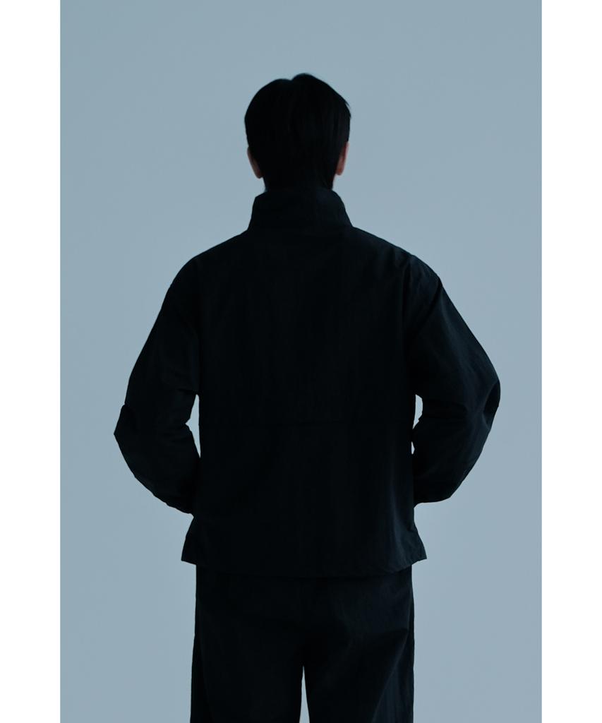 Earth Calm Era Lightweight Essential Anorak_Black