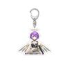 Nijisanji Aza Michiya Kouichi Inochi Urushiha Hunger Mikoto Miki Kioi Kima Tabbiito HD Acrylic Keychain Bag pendant anime goods