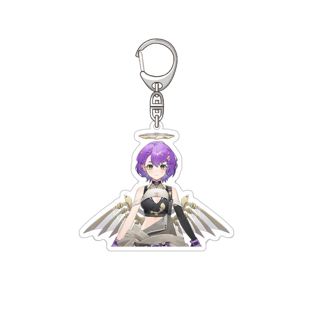 Nijisanji Aza Michiya Kouichi Inochi Urushiha Hunger Mikoto Miki Kioi Kima Tabbiito HD Acrylic Keychain Bag pendant anime goods