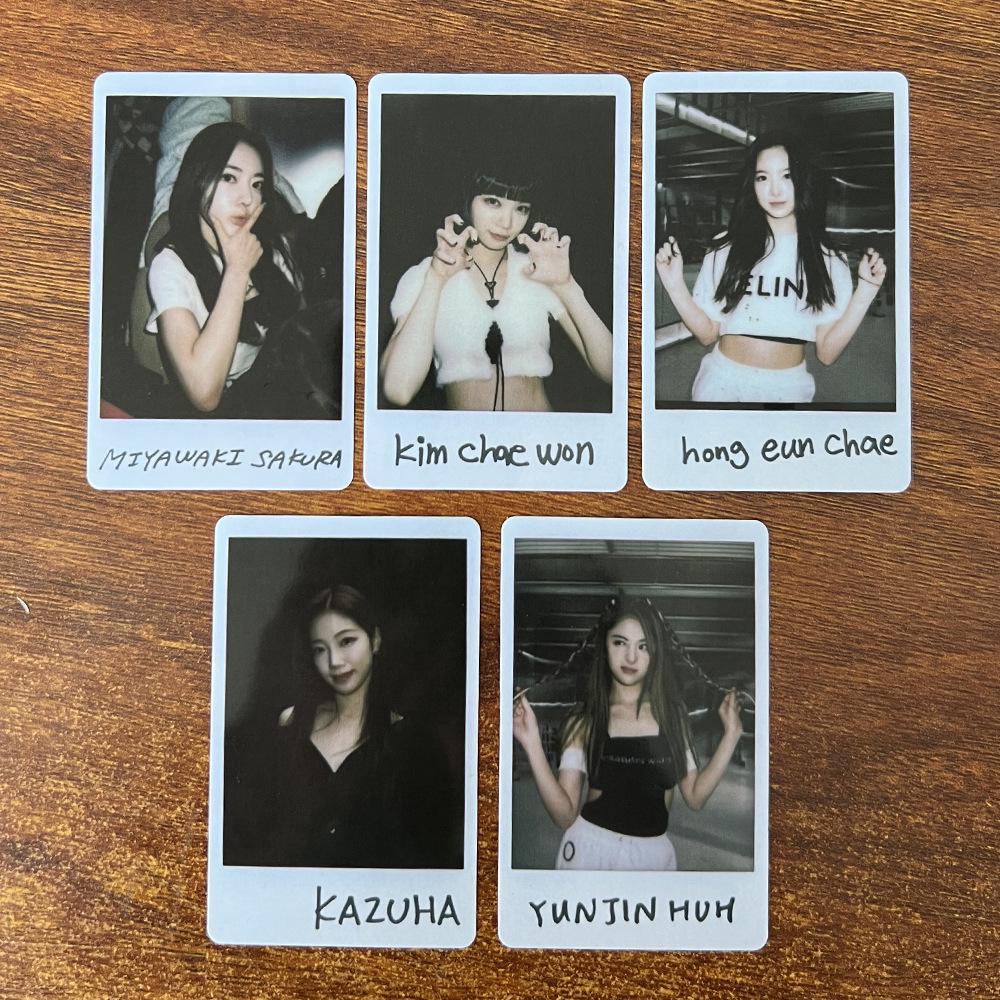 LE SSERAFIM Fan-Made Polaroid Album Photocards Set FEARLESS 152