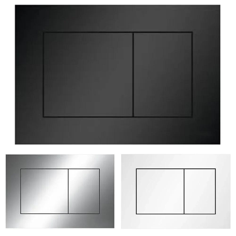 1x Bathroom Dual Flush Plate For TECE 9240401 9240407 9240417 Bathroom Toilet Water Tank Working Panel Accessories