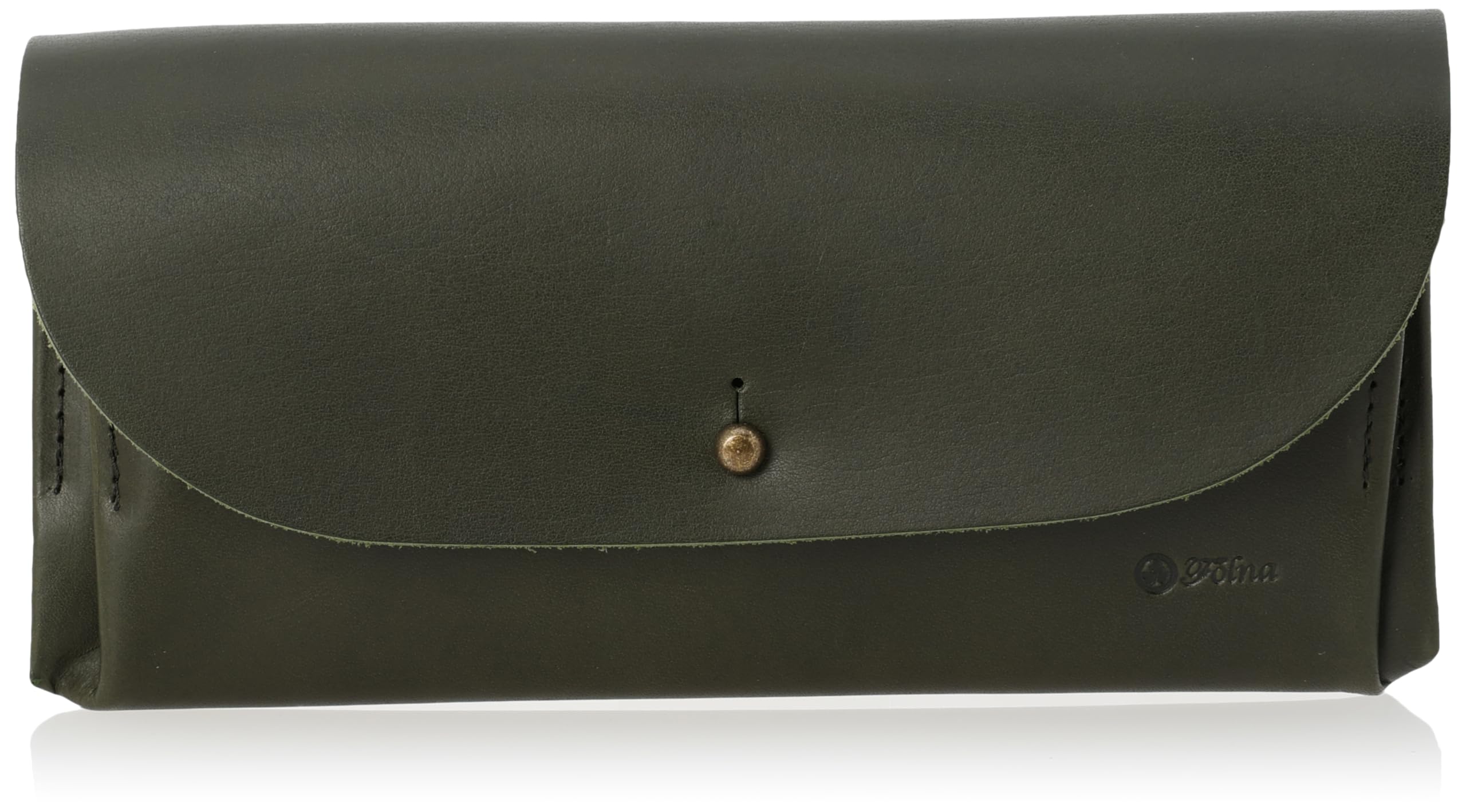 Зеленый кошелек Forna с кнопками (#60)