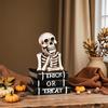 Exquisite Skull/ Carving Creative Desktop DIY Decoration Suitable For Halloween Skull/ Statues