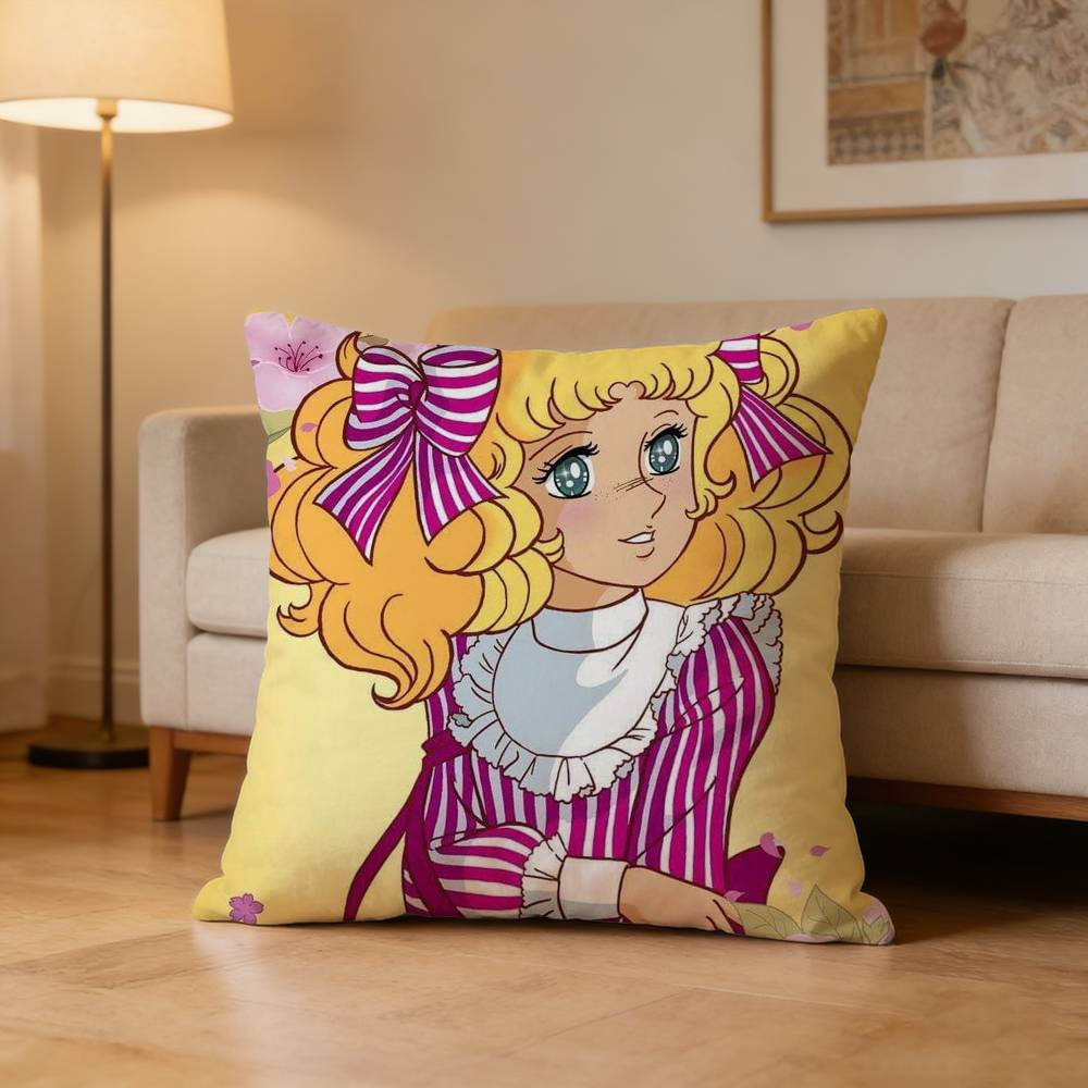 Anime Ccandy süße Süßigkeiten Kissenbezug Kissenhülle Überwurf-Kissenbezug für Auto Sofa