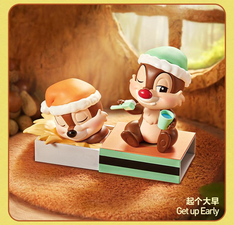 Chip And Dale Figurine Blind Box Flocked Desktop Ornament Collectible Home Decor Gift For Adult Collectors